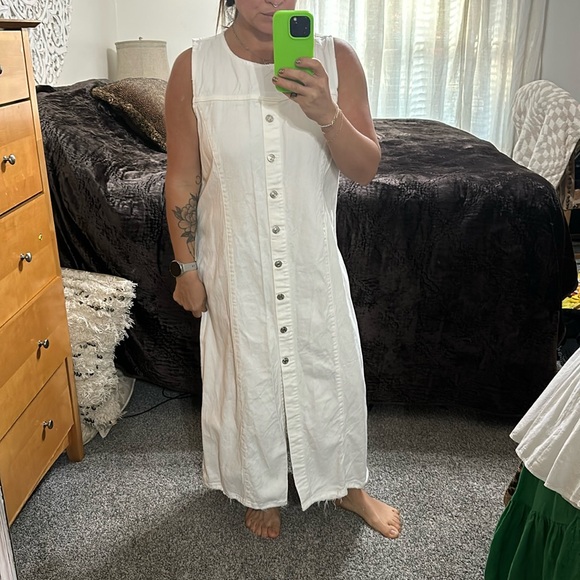 Zara Dresses & Skirts - Zara denim dress